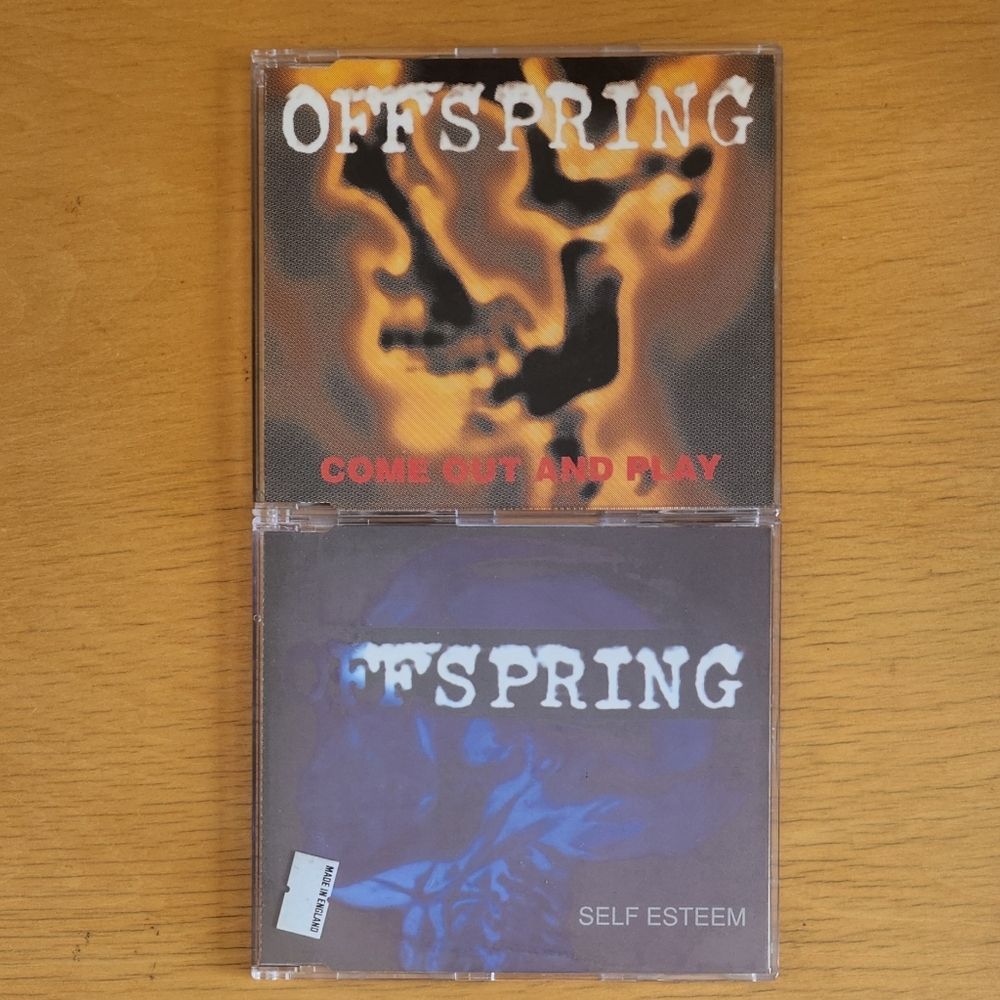 Offspring "Come Out And Play", "Self Esteem" CDs Lot of 2